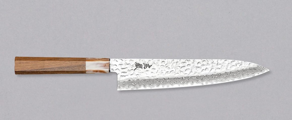 BVT - Bako Verslunartækni JKC Kotetsu Hamrað Damascus Chef 21cm ...